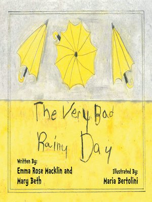 cover image of The Very Bad Rainy Day